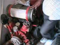 Wasserpumpe mit Motor Wasserpumpe mit Motor